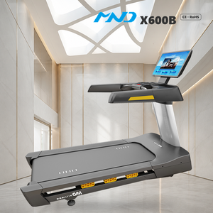 ลู่วิ่งไฟฟ้าอัจฉริยะ รุ่นจอ LED ยี่ห้อ MND Fitness <span class=keywords><strong>เครื่อง</strong></span>ออกกำลังกายคาร์ดิโอ สำหรับยิมในสถาบัน โครงสร้างแข็งแรง - Product Image 1