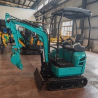 Mini-excavatrice compacte ME16, norme d'émission EURO5, pour le retransplantage d'arbres et les travaux de conservation des ressources hydrauliques en milieu rural