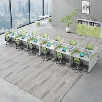 Vente en gros de poste de travail pour centre d'appels avec écrans de séparation de bureau Système de bureau pour armoire-Postes de travail peu encombrants pour le personnel