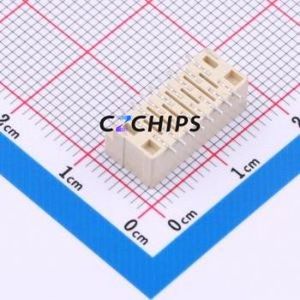 ZHD-16AB Wire-to-Board Pin Header SMD,P=1.5mm Connector 2x8P 1.5mm Vertical Mount 16P - Product Image 2