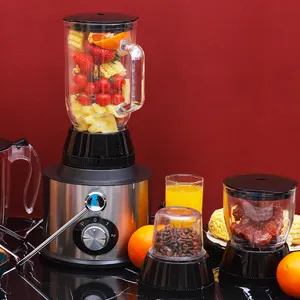 Mutfak aracı meyve Mini taşınabilir sıkacağı Blender çok fonksiyonlu ev ağır taşlama makinesi elektrikli ticari mikser