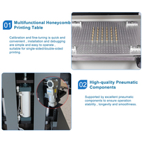 Imprimante semi-automatique à servomoteur YX32125 pour pochoirs, machine d'impression de pâte à souder pour PCB sur ligne de production SMT