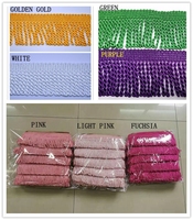 Offre Spéciale – Franges torsadées en fil métallique de 6,5 cm (2 pouces) à épaisseur accrue pour vêtements