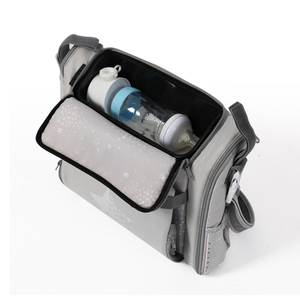 <span class=keywords><strong>Sac</strong></span> à dos de transport gris ChocChick pour couches, lit de randonnée, berceau, poussette, <span class=keywords><strong>sac</strong></span> à langer gris pour maman et bébé - Product Image 5