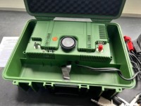 Compresseur Portable Double Cylindres 200PSI Gonfleur De Pneu Compresseur D'air Robuste pour Voiture Camion SUV ATV et Bus