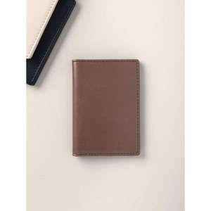 Shepskin Slim Card portafoglio RFID in pelle antifurto porta carte per carte di credito e biglietti da visita personalizzabili Logo Candy Pattern - Product Image 1