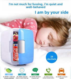 Nouveau réfrigérateur de bureau pour cosmétiques, mini-réfrigérateur <span class=keywords><strong>4L</strong></span> 12V, mini-<span class=keywords><strong>frigo</strong></span> portable pour soins de la peau, petit format - Product Image 5