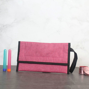 Sacs de rangement de voyage pliables, écologiques, anti-odeurs, avec fermeture éclair, logo personnalisé, luxe, pour accessoires de fumeurs, design portable - Product Image 6