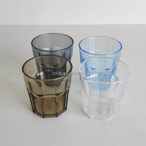 Bicchiere <span class=keywords><strong>in</strong></span> Plastica Ottagonale Trasparente Personalizzabile per <span class=keywords><strong>Acqua</strong></span> e Birra - Product Image 6