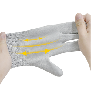 Luvas Pesadas Corte de Trabalho Abate Anti-corte Luvas HPPE Palma Segurança HPPE Trabalho corte luvas nível 5 revestimento de palma - Product Image 2