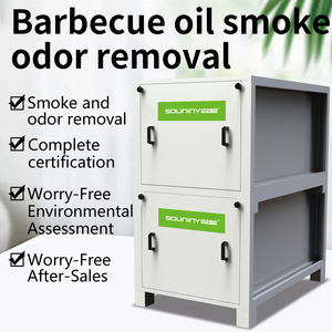 Éliminateur d'odeurs de fumée, purificateur d'odeurs de fumée intégré pour barbecue, SOUNINY OEM, machine anti-poussière pour barbecue - Product Image 3