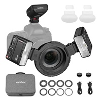 Kit Flash Macro Dentaire Godox MF12-DK1 MF12, Système TTL avec Contrôle Sans Fil 2.4 GHz pour Sony A6400 A74 A7R5 ZV-E10