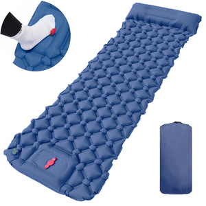 LT-88 Nylon TPU Air <b>Sleeping</b> Mat-Ultra <b>Light</b> Portable 190cm Length Moisture-Proof Outdoor Camping Tent Use Manual Air Pump - Product Image 6