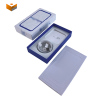 Boîte d'emballage de téléphone portable personnalisée de luxe avec insert en mousse EVA prédécoupée, boîte cadeau pour téléphone portable en papier