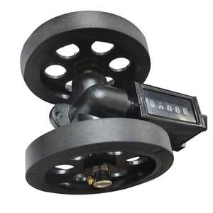 <span class=keywords><strong>Compteur</strong></span> de roue mécanique, 5 jeux de mètres numériques pour la mesure de la longueur des câbles film plastique cuir - Product Image 4