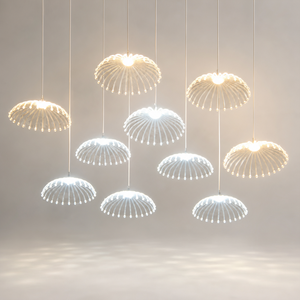 Luci a Corda a 10 Luci a Forma di Ventaglio in Plastica, Dente di Leone e Foglia di Ginkgo per Decorazione di Matrimoni, Soffitti, Sale e Finestre - Product Image 1