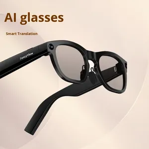 Nouvelle technologie intelligente SG02 pour lunettes : musique, appels, photo, enregistrement vidéo, traduction IA multifonction, <span class=keywords><strong>voix</strong></span> hors ligne - Product Image 4