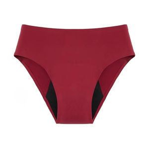 महिलाओं की भारी प्रवाह अवधि अंडरवियर 50 मिली-7 रंग उच्च कमर 4-परत निर्बाध किनारों के साथ, आरामदायक फिट - Product Image 1