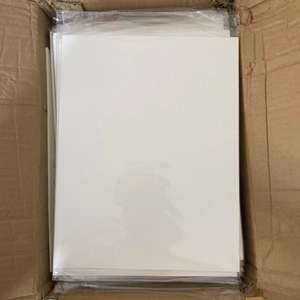 Feutre blanc en polyester pour sublimation, feuilles A4 non coupées, pour désodorisant de voiture, vente en gros - Product Image 2