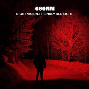 Lampe frontale en aluminium XPG3 SST20 personnalisable en gros, torche LED colorée rechargeable en usine - Product Image 2