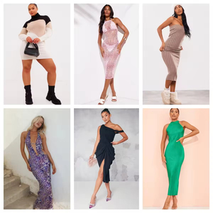 Vestidos Sexys de Verano 2026 para Mujer, Vestidos Holgados para Club, Fiesta, Ocio, Vacaciones, Playa, Envío Aleatorio, Usados - Product Image 1