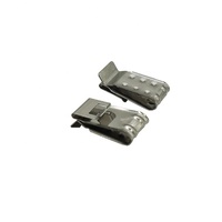Clips de câble solaire en acier inoxydable, clips de fixation pour câble photovoltaïque en terre cuite, certifiés ISO/CE