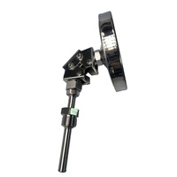 Digital Bimetal Pointer Temperature Sensor Thermometer Industrial Reactors Water Temperature 0-600C Stainless Steel OEM ODM
