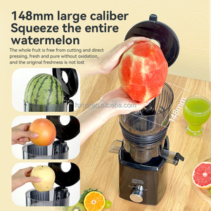 Extracteur de jus lent électrique à grande ouverture, presse-agrumes multifonctionnel pour usage domestique et extérieur, 1500 ml - Product Image 6