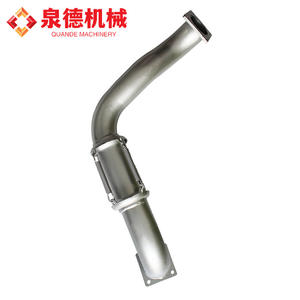 Tuyau d'échappement compatible Isuzu pour camions malaxeurs/pompes, quatre essieux, avec embout d'échappement avant, pièces de performance, référence OEM 8-97634535-0 - Product Image 3