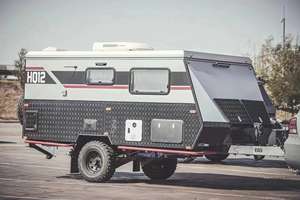 Remolque de viaje para vehículos de Camping 4x4 RV de alta calidad, utensilios de cocina extraíbles, sombrilla plegable, RV familiar, casa móvil. - Product Image 5