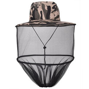 Casquette tactique en maille camouflage respirante pour activités de plein air, pêche, protection de la tête et du visage, casquette de sport pour adulte avec cordon de serrage - Product Image 2