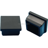 Bouchons de protection carrés à enfiler en caoutchouc de silicone