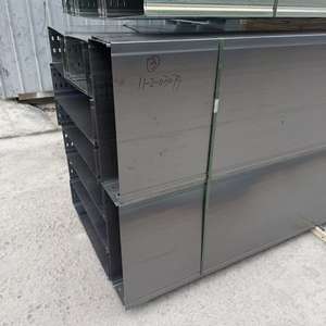 Bandeja Portacables Industrial Ventilada Tipo Canalón de Acero Inoxidable 304 Galvanizado en Caliente con Revestimiento Plástico Ignífugo 200x100 - Product Image 5