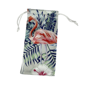 Chất Lượng Cao Tùy Chỉnh Mềm Dây Kéo Đồ Trang Sức Kính Trường Hợp Màu Xanh Lá Cây Sợi Nhỏ Kính Mát Pouch Với Logo In Ấn - Product Image 2