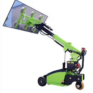 Elevador de vidrio eléctrico para cortina de vidrio al aire libre, instalación de elevación de pared, elevador de vacío de losa a la venta - Product Image 3