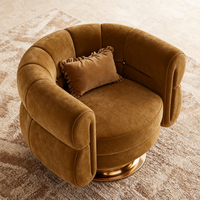 Canapé individuel moderne de style esthétique du milieu du siècle, meubles de salon intérieurs, revêtement en tissu