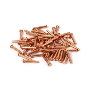 6mm 8mm 10mm 12mm 16mm 20mm custom metal PIN DIN660 DIN 660 round head copper solid rivets