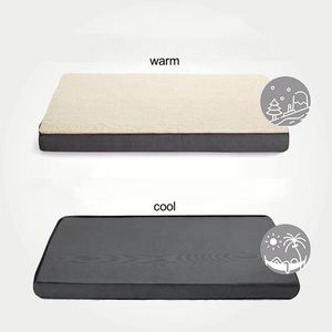 Pet Cushion Luxury Cover Washable Waterproof Oxford Cloth Foam Reversible <b>Cat</b> Bed Cave XL Solid Pattern Dogs <b>Cats</b> Pet Bed - Product Image 6