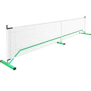 पोर्टेबल बैडमिंटन नेट बीच टेनिस एडजस्टेबल ऊंचाई बैडमिंटन नेट टेनिस के लिए टिकाऊ निर्माण और आसान सेट-अप