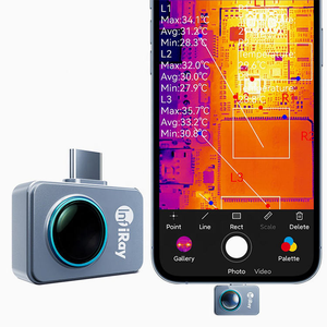 P2 Pro nhỏ nhất nhiệt hình ảnh máy ảnh 256x192 IR Độ phân giải cao nhiệt độ chính xác phép đo - Product Image 2