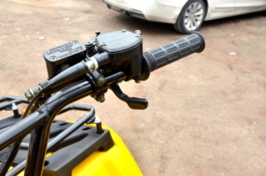 Quad Bike 200cc Shockproof Off <strong>Road</strong> ATV Vehicle for Dirt Track Riding <strong>Forest</strong> Path and Gravel <strong>Road</strong> Use - Product Image 5