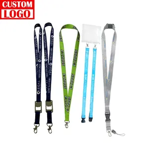 Groothandel Custom Stof Badge Houder Flesopener Pen Met Lanyard Anime Lanyards