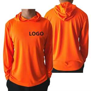 Chemises à manches longues de chantier personnalisées de haute qualité avec logo, 100% polyester, séchage rapide, chemise de travail pour hommes, sweat-<span class=keywords><strong>shirts</strong></span> de pêche - Product Image 2