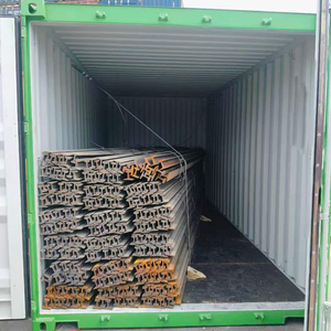 Rail de voie ferrée en acier P15 de 15 kg/m pour l'exploitation minière souterraine et les chemins de fer forestiers en stock - Product Image 2