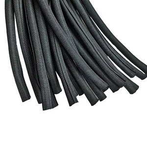 Textile <strong>Sleeve</strong> <strong>Self</strong> Closing <strong>Braided</strong> <strong>Wrap</strong> <strong>Self</strong>-winding Textile <strong>Sleeve</strong> - Product Image 1