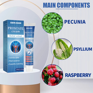 Prix d'usine Crème pour la prostate à base de plantes pour hommes, bactériostatique, renforçante, pour le soin urinaire, produit de santé - Product Image 2