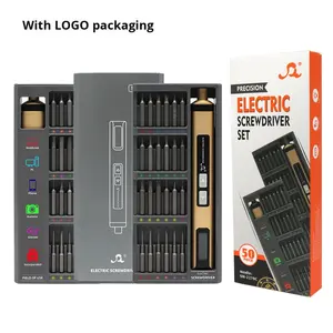 Juego de Destornilladores Eléctricos Inalámbricos 50 en 1 con Motor sin Escobillas y Batería de Iones de Litio para Reparación de Teléfonos y Computadoras Portátiles, Uso Industrial y Doméstico, OEM - Product Image 6