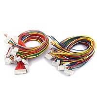 Personnalisé 2P/3P/4P/5P/6 broches JST GH série 1.25 mâle femelle Double connecteur avec fil 1007 26AWG 28AWG