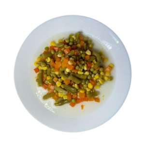 Légumes mélangés nutritifs <span class=keywords><strong>en</strong></span> conserve (maïs, <span class=keywords><strong>carotte</strong></span>, <span class=keywords><strong>pois</strong></span>, haricots) prêts-à-manger 400g peut 24 pièces/boîte - Product Image 2