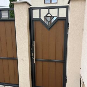 Vente en gros <span class=keywords><strong>de</strong></span> panneaux <span class=keywords><strong>de</strong></span> clôture en <span class=keywords><strong>bois</strong></span> composite WPC imperméables pour jardin extérieur Clôture en <span class=keywords><strong>bois</strong></span> et plastique pour - Product Image 5